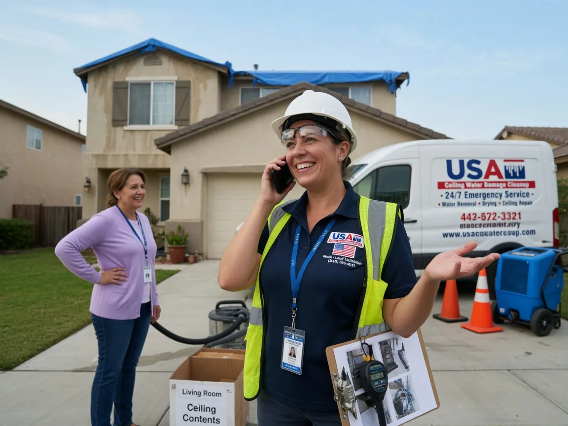 Ceiling Water Damage Restoration Purmela, TX FAQs